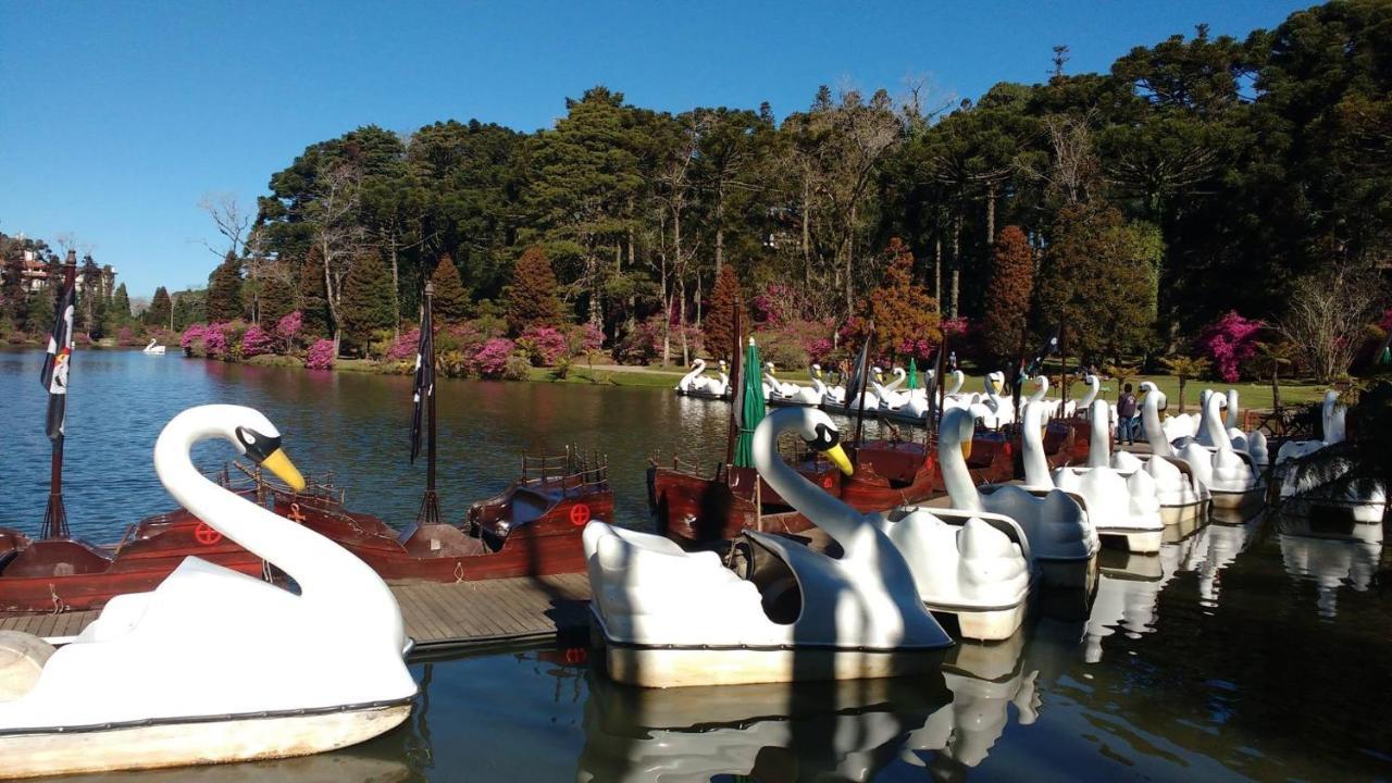 Apartamento Refugio Do Ipe Em Gramado - Proximo Ao Lago Negro Buitenkant foto