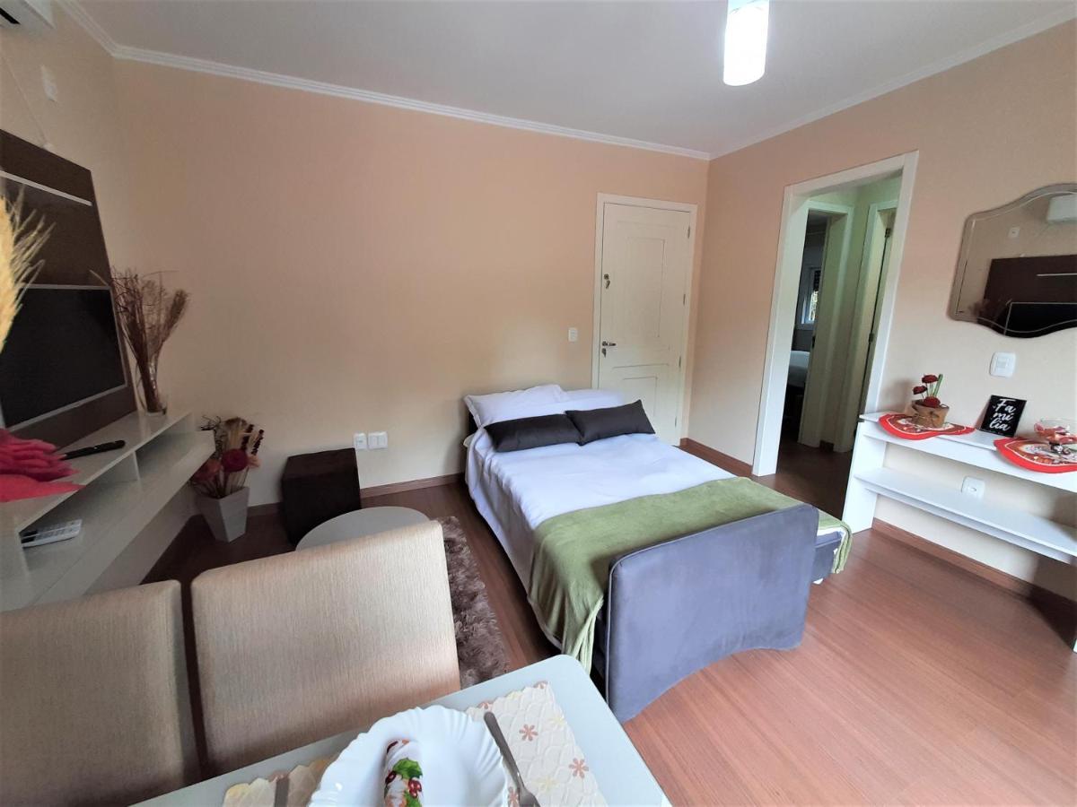Apartamento Refugio Do Ipe Em Gramado - Proximo Ao Lago Negro Buitenkant foto